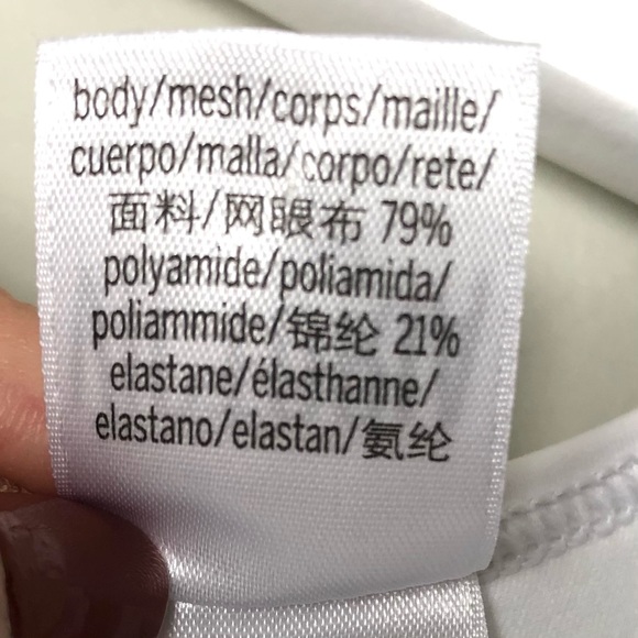 VICTORIA SPORT Twisted Mash Back Workout Tank Top Sleeveless White Sz XS - Picture 13 of 14